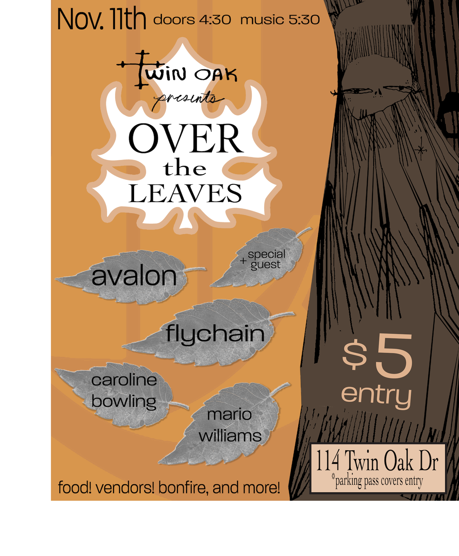 Over the Leaves Poster