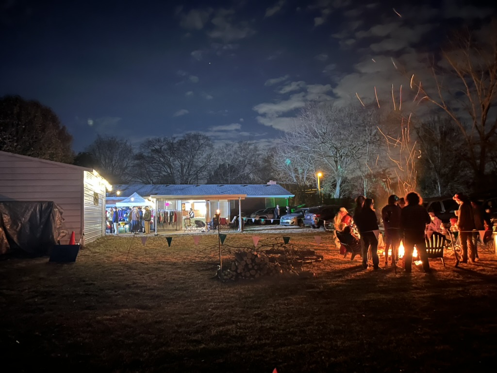 Over the Leaves Scenic Photo